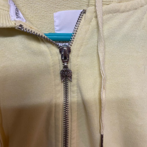 Victoria’s Secret Angel Wings zip up hoodie size large sweatshirt - Picture 7 of 7